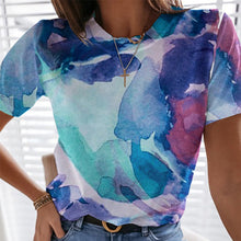 Load image into Gallery viewer, Women&#39;s Clothing Casual Loose Short-sleeved Top
