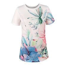 Load image into Gallery viewer, Women&#39;s Clothing Casual Loose Short-sleeved Top
