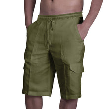 Load image into Gallery viewer, Men&#39;s Casual Linen Shorts
