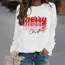 Load image into Gallery viewer, Letter Print Sweatshirt
