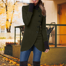 Load image into Gallery viewer, Slant-open Wind-blocking Button Jacket
