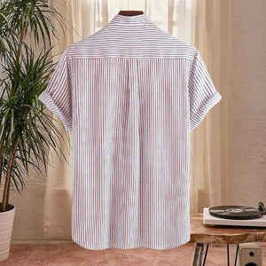 Casual Men's Striped Shirt