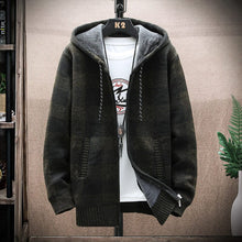Load image into Gallery viewer, Check Printed Hooded Jacket
