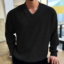 Load image into Gallery viewer, V-neck Pit Strip Knitwear
