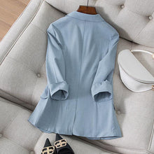 Load image into Gallery viewer, Slimming Suit Jacket In Tencel
