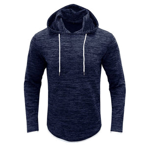 Men's Fall Long Sleeve Hooded T-Shirt