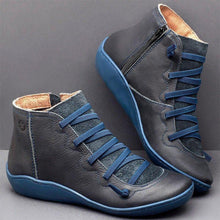 Load image into Gallery viewer, Monochrome Flat Heel Boots
