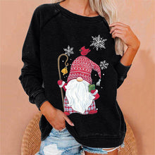 Load image into Gallery viewer, Santa Snowflake Sweatshirt
