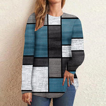 Load image into Gallery viewer, Geometric Contrast Print T-shirt
