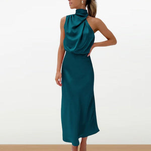 Sleeveless Light Evening Dress