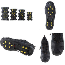 Load image into Gallery viewer, Outdoor Ice Traction &amp; Non-Slip Shoe Covers
