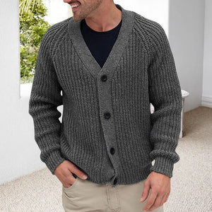 Button-up Knitted Cardigan