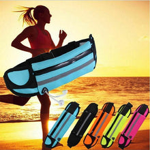 Load image into Gallery viewer, WATERPROOF RUNNING WAIST BELT BAG
