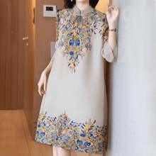 Load image into Gallery viewer, Elegent Flower Dress
