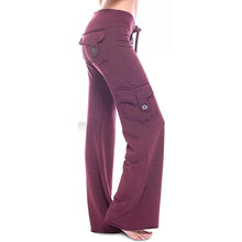 Load image into Gallery viewer, Elastic Eco-friendly Bamboo Yoga Pants
