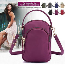 Load image into Gallery viewer, Small colored shoulder bag for women
