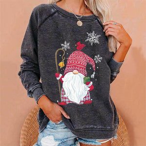 Santa Snowflake Sweatshirt