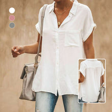 Load image into Gallery viewer, Women&#39;s Casual Short Sleeve Vintage Shirt
