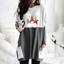 Load image into Gallery viewer, Colorblock Pocket Christmas T-Shirt
