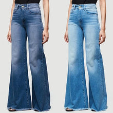 Load image into Gallery viewer, 70s Plus Size Bell Bottom Jeans
