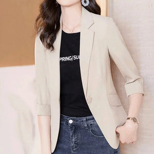 Slimming Suit Jacket In Tencel