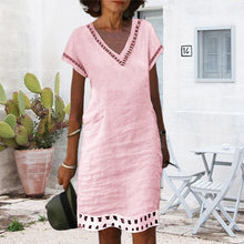Load image into Gallery viewer, Women&#39;s Casual  Cotton Dress
