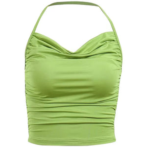 Womens sexy suspender vest top