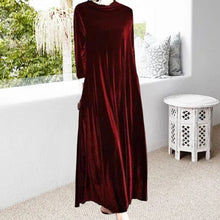 Load image into Gallery viewer, Gold Velvet Dress
