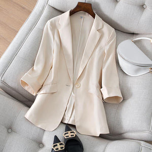 Slimming Suit Jacket In Tencel