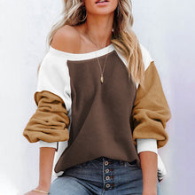 Load image into Gallery viewer, Plush Contrast Pullover Top
