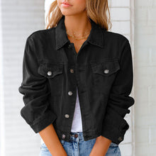 Load image into Gallery viewer, Colorful Denim Jacket
