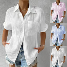 Load image into Gallery viewer, Lady Comfortable plain shirt with pockets
