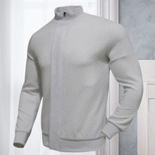 Load image into Gallery viewer, Solid Zip Stand Collar Jacket
