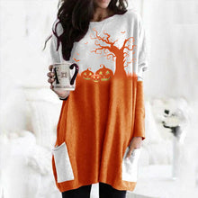 Load image into Gallery viewer, Halloween Pumpkin Dress
