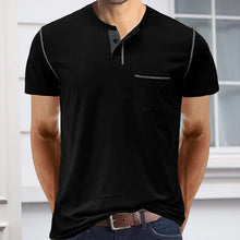 Load image into Gallery viewer, Solid Color Casual Short Sleeve T-Shirt
