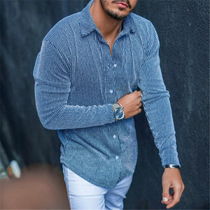 Slim Fit Lapel Shirt