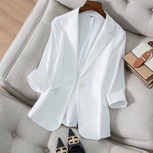 Load image into Gallery viewer, Slimming Suit Jacket In Tencel
