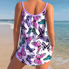 Load image into Gallery viewer, Printed Two-piece Plus Size Swimsuit
