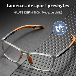 Lunettes de sport élégantes pour la presbytie