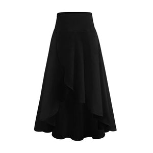 Ruffle Irregular Skirt