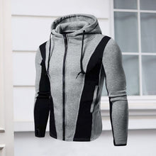 Load image into Gallery viewer, Mens Fleece Jackets Contrast Hoodies
