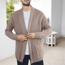 Load image into Gallery viewer, Men&#39;s Simple Pocket Cardigan
