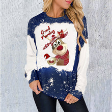 Load image into Gallery viewer, Christmas Crew Neck Print Sweatshirt
