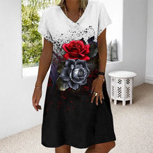 Load image into Gallery viewer, Printed Ethnic Dress
