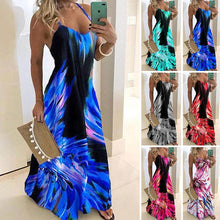 Load image into Gallery viewer, Flame Print Camisole Dress
