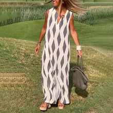 Load image into Gallery viewer, Presale-Women&#39;s Casual Dress Geometric Tank Dress
