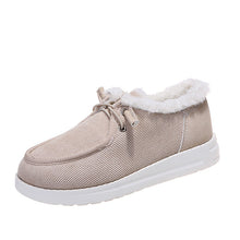 Load image into Gallery viewer, Low-Top Canvas Plush Shoes
