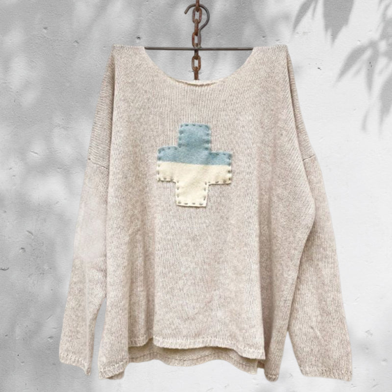 Casual Printed Long Sleeve Crewneck T-Shirt
