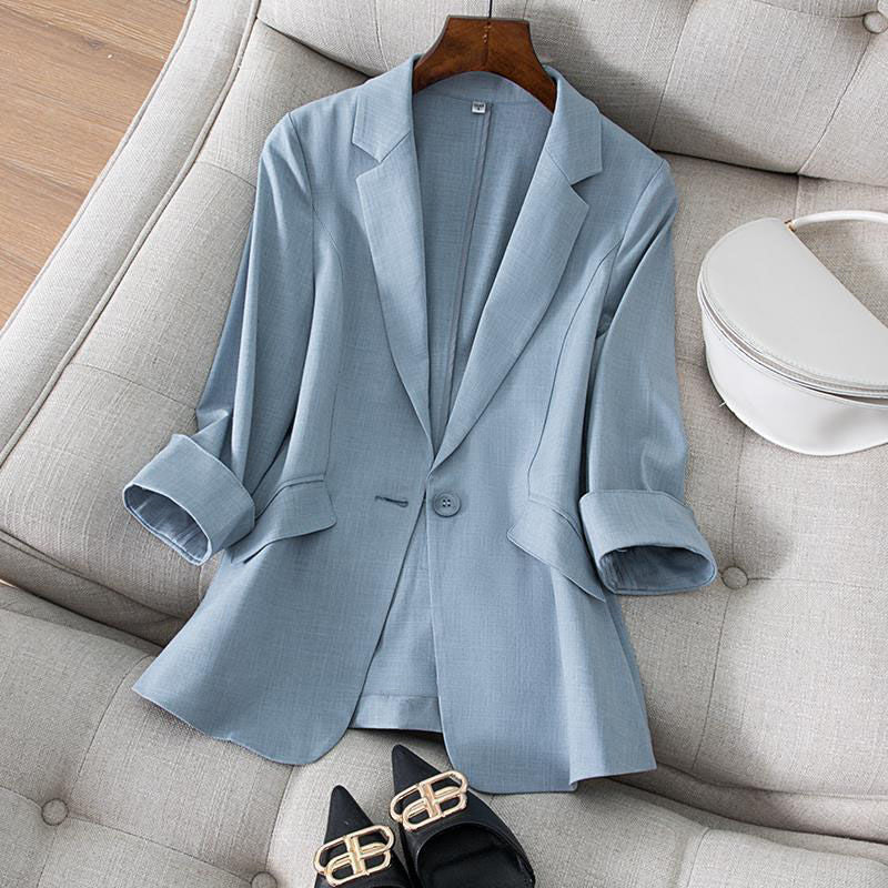 Slimming Suit Jacket In Tencel