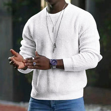 Load image into Gallery viewer, Long Sleeve Crew Neck Pullover Sweater
